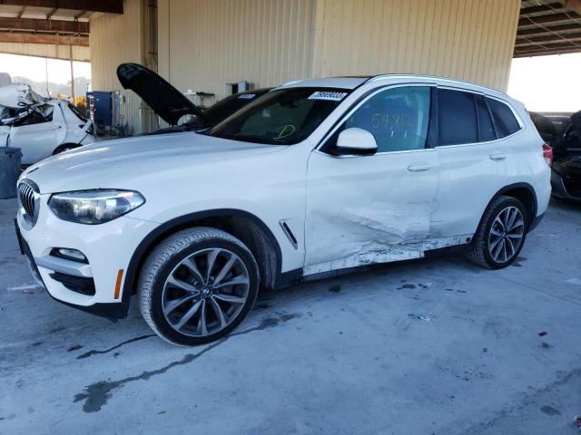 5UXTR9C55KLP88501 - 2019 BMW X3 XDRIVE30I WHITE photo 1