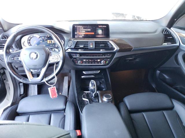 5UXTR9C55KLP88501 - 2019 BMW X3 XDRIVE30I WHITE photo 8
