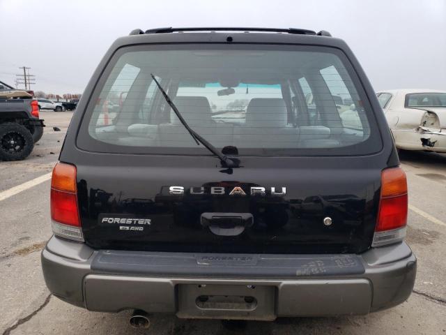 JF1SF6554XH738206 - 1999 SUBARU FORESTER S BLACK photo 6
