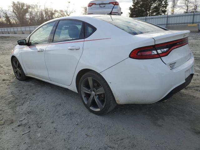 1C3CDFEBXFD223523 - 2015 DODGE DART GT WHITE photo 2