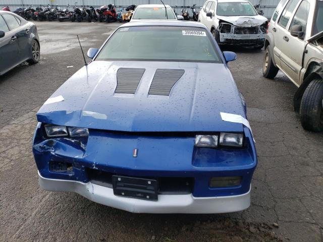 1G1FP21E1KL178943 - 1989 CHEVROLET CAMARO BLUE photo 5