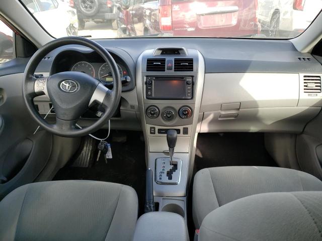 2T1BU4EE3DC082813 - 2013 TOYOTA COROLLA BASE RED photo 8
