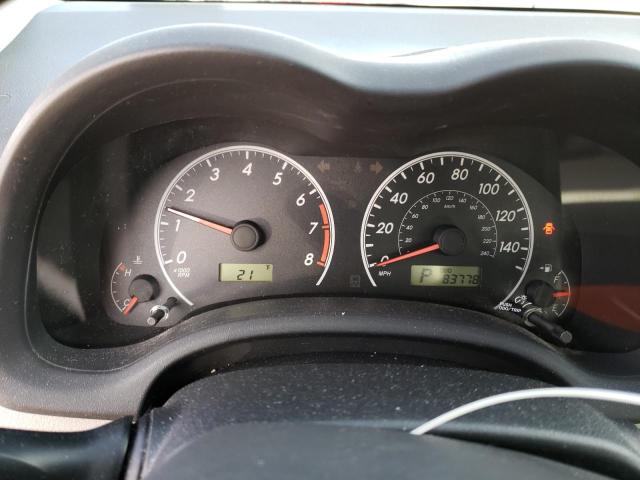 2T1BU4EE3DC082813 - 2013 TOYOTA COROLLA BASE RED photo 9