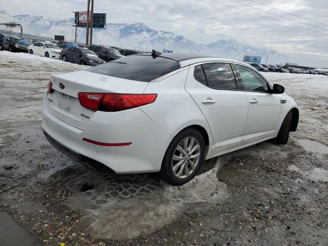 5XXGN4A76EG333151 - 2014 KIA OPTIMA EX WHITE photo 3