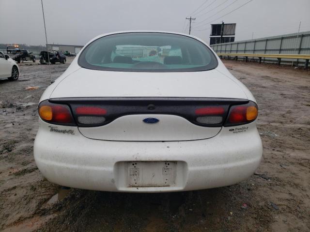 1FALP52U6VA277345 - 1997 FORD TAURUS GL WHITE photo 6