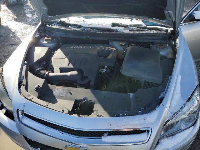 1G1ZC5E08AF184695 - 2010 CHEVROLET MALIBU 1LT ნაცრისფერი ფოტო 11