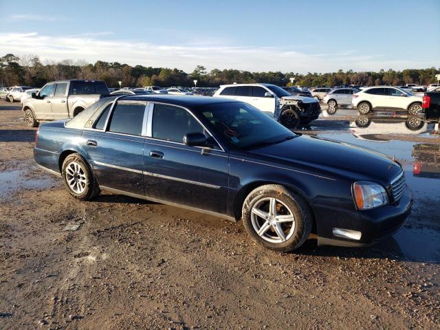 1G6KD54Y03U144996 - 2003 CADILLAC DEVILLE BLUE photo 4