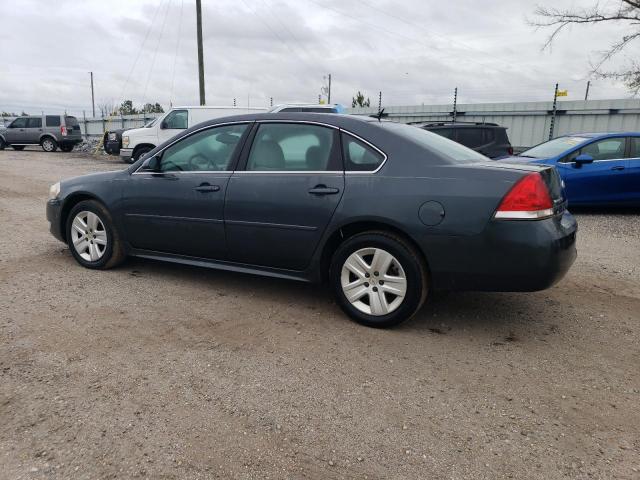 2G1WA5EK3B1251044 - 2011 CHEVROLET IMPALA LS SILVER photo 2