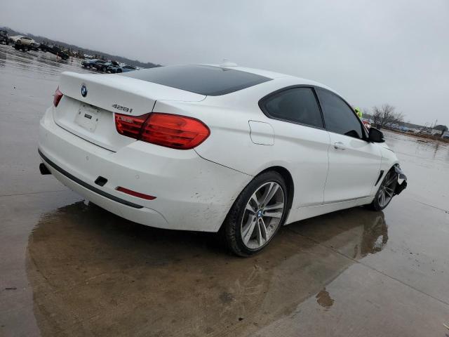 WBA3N7C50EF719507 - 2014 BMW 428I I WHITE photo 3