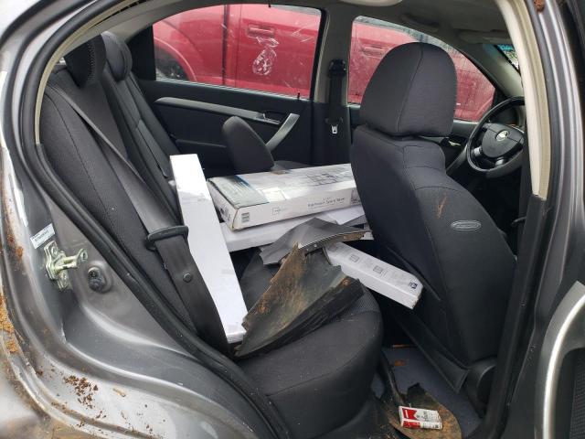 KL1TD5DE2AB104703 - 2010 CHEVROLET AVEO LS 灰色 照片 10