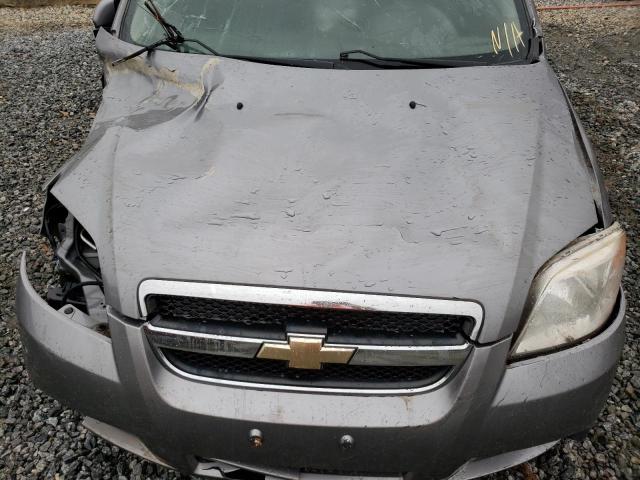 KL1TD5DE2AB104703 - 2010 CHEVROLET AVEO LS 灰色 照片 11