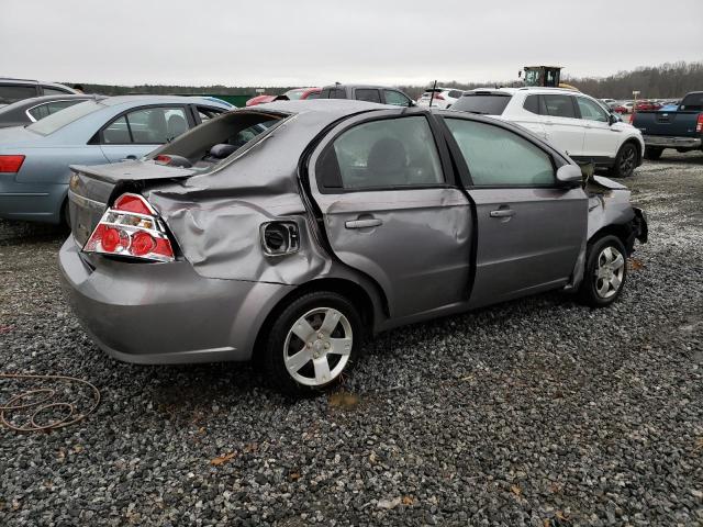 KL1TD5DE2AB104703 - 2010 CHEVROLET AVEO LS 灰色 照片 3