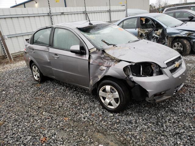 KL1TD5DE2AB104703 - 2010 CHEVROLET AVEO LS 灰色 照片 4
