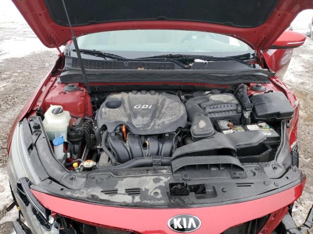 5XXGM4A76EG340670 - 2014 KIA OPTIMA LX RED photo 11