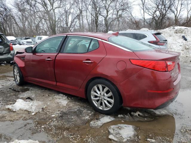 5XXGM4A76EG340670 - 2014 KIA OPTIMA LX RED photo 2