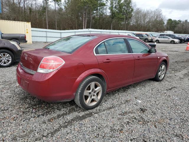 1G8ZS57B89F212512 - 2009 SATURN AURA XE RED photo 3