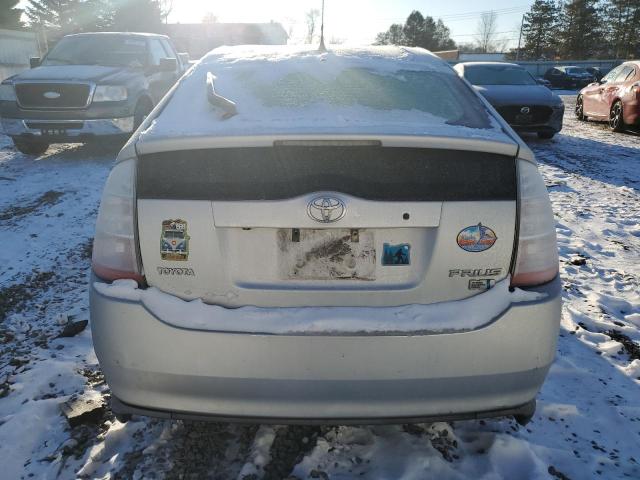 JTDKB20U877667160 - 2007 TOYOTA PRIUS SILVER photo 6