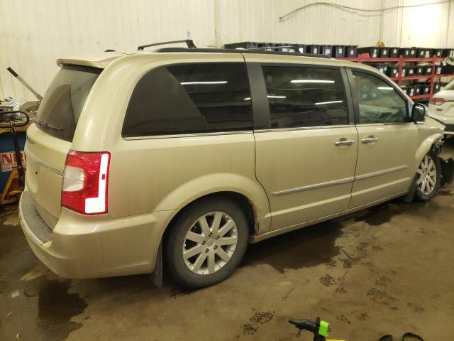 2A4RR8DG6BR640655 - 2011 CHRYSLER TOWN & COU TOURING L GOLD photo 3