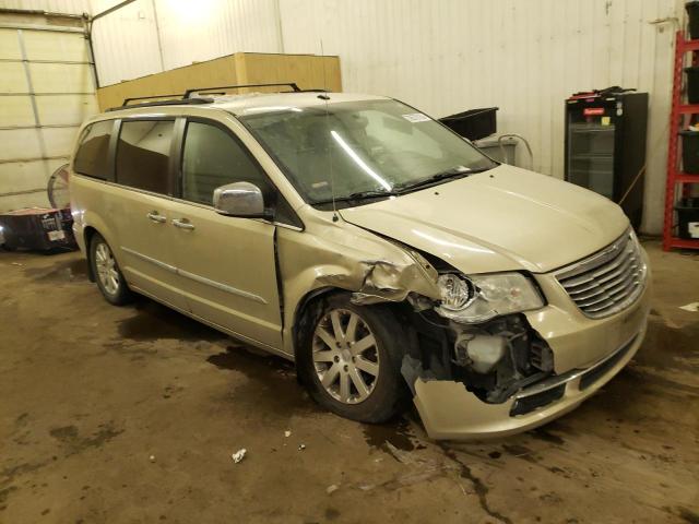 2A4RR8DG6BR640655 - 2011 CHRYSLER TOWN & COU TOURING L GOLD photo 4