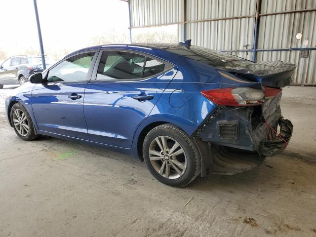 5NPD84LF6HH152655 - 2017 HYUNDAI ELANTRA SE BLUE photo 2