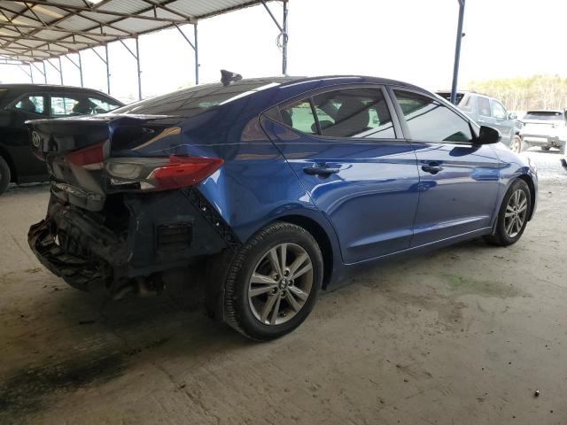 5NPD84LF6HH152655 - 2017 HYUNDAI ELANTRA SE BLUE photo 3