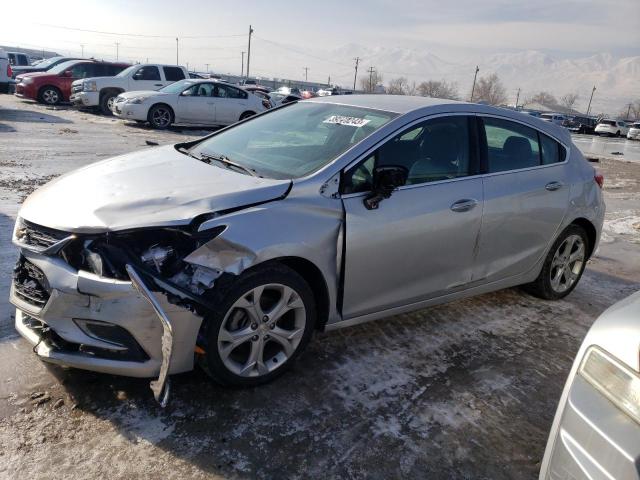 3G1BF6SM1HS594251 - 2017 CHEVROLET CRUZE PREMIER SILVER photo 1