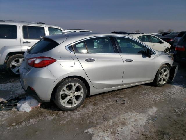 3G1BF6SM1HS594251 - 2017 CHEVROLET CRUZE PREMIER SILVER photo 3