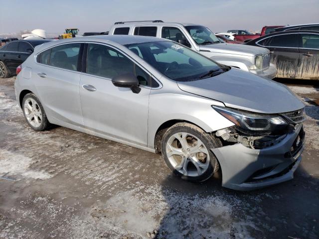 3G1BF6SM1HS594251 - 2017 CHEVROLET CRUZE PREMIER SILVER photo 4