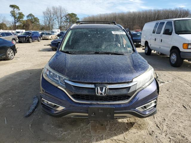 2HKRM3H78GH546475 - 2016 HONDA CR-V EXL BLUE photo 5