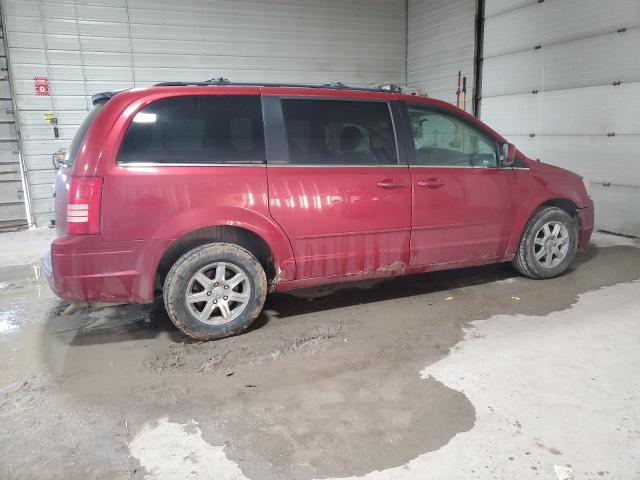 2A8HR54P58R690741 - 2008 CHRYSLER TOWN & COU TOURING წითელი ფოტო 3