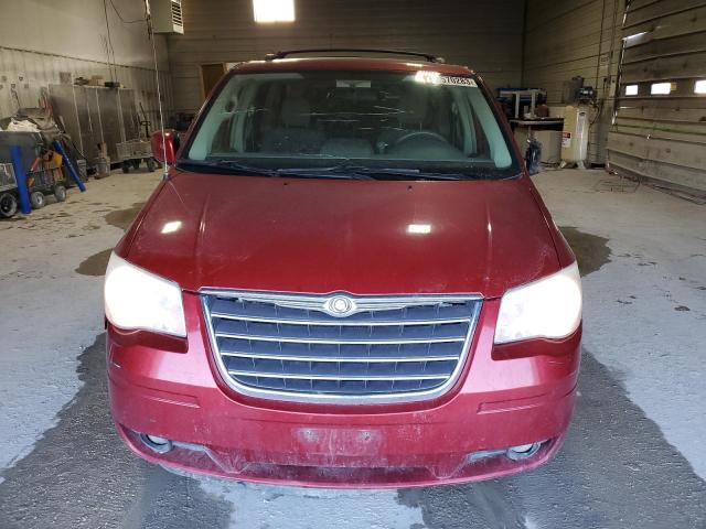 2A8HR54P58R690741 - 2008 CHRYSLER TOWN & COU TOURING წითელი ფოტო 5
