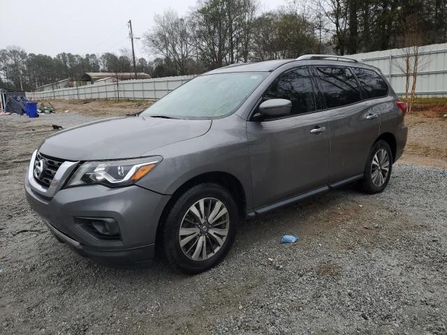 5N1DR2MM5JC653077 - 2018 NISSAN PATHFINDER S GRAY photo 1