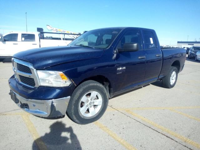 1C6RR7FT9KS577826 - 2019 RAM 1500 CLASS TRADESMAN BLUE photo 2