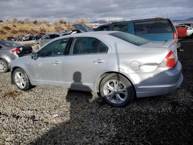 3FAHP0HA5CR378353 - 2012 FORD FUSION SE SILVER photo 2