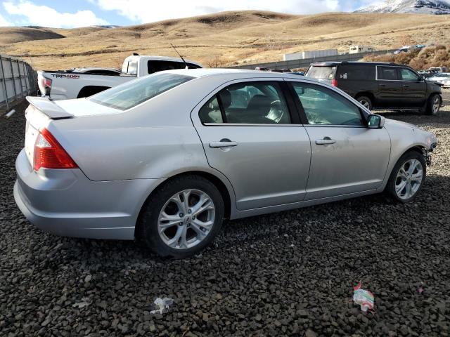 3FAHP0HA5CR378353 - 2012 FORD FUSION SE SILVER photo 3