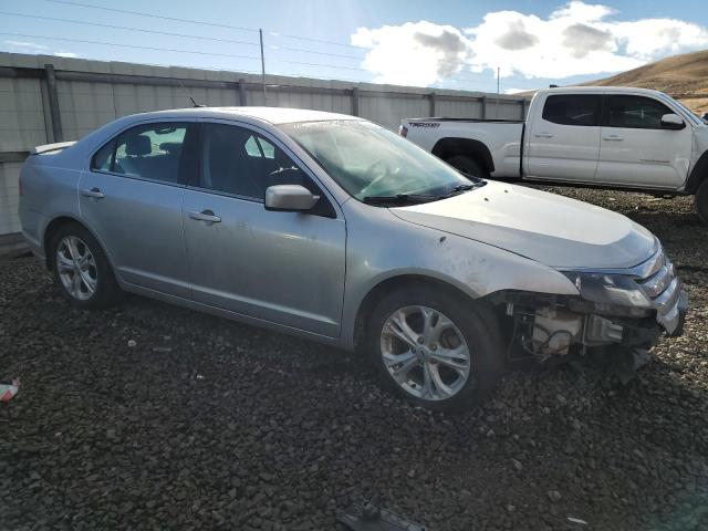 3FAHP0HA5CR378353 - 2012 FORD FUSION SE SILVER photo 4