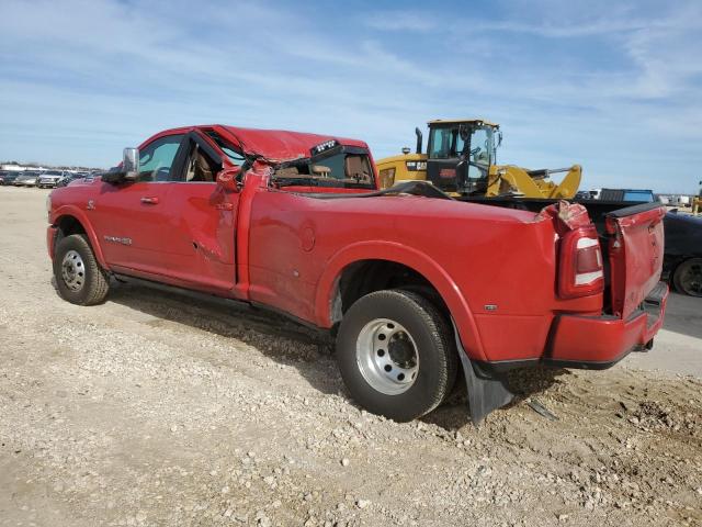 3C63RRKL6MG589661 - 2021 RAM 3500 LONGHORN RED photo 2