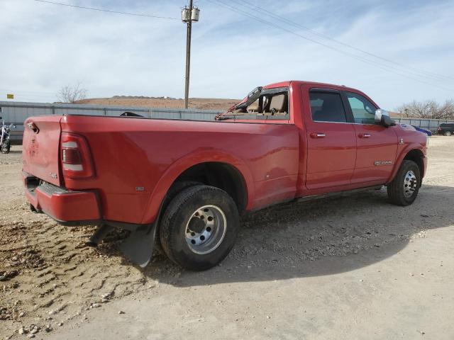 3C63RRKL6MG589661 - 2021 RAM 3500 LONGHORN RED photo 3