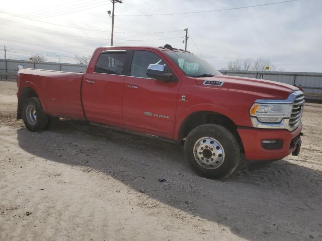 3C63RRKL6MG589661 - 2021 RAM 3500 LONGHORN RED photo 4