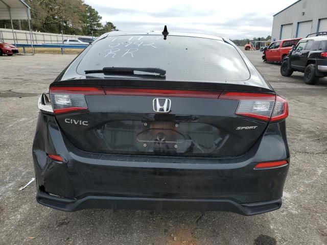 19XFL2H88NE008501 - 2022 HONDA CIVIC SPORT BLACK photo 6