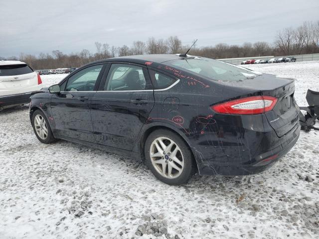 3FA6P0H79GR379362 - 2016 FORD FUSION SE BLACK photo 2