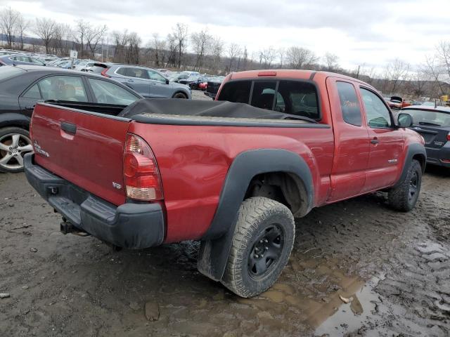 5TEUU42N47Z339909 - 2007 TOYOTA TACOMA ACCESS CAB Қызыл фото 3