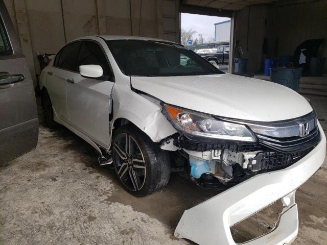 1HGCR2F19HA189818 - 2017 HONDA ACCORD SPORT SPECIAL EDITION WHITE photo 4