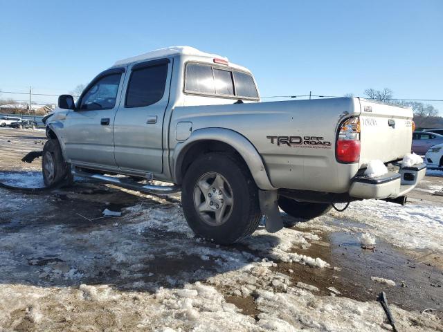 5TEGN92N93Z257336 - 2003 TOYOTA TACOMA DOUBLE CAB PRERUNNER SILVER photo 2