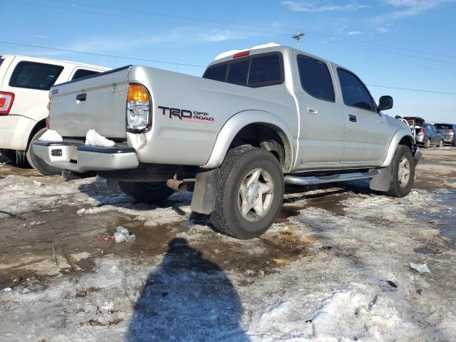 5TEGN92N93Z257336 - 2003 TOYOTA TACOMA DOUBLE CAB PRERUNNER SILVER photo 3
