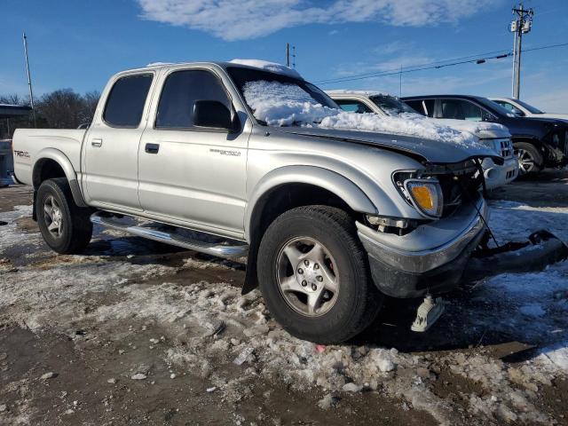 5TEGN92N93Z257336 - 2003 TOYOTA TACOMA DOUBLE CAB PRERUNNER SILVER photo 4