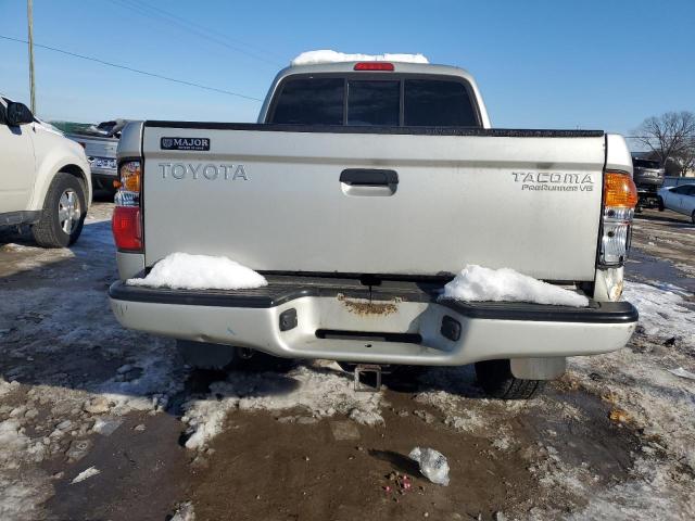 5TEGN92N93Z257336 - 2003 TOYOTA TACOMA DOUBLE CAB PRERUNNER SILVER photo 6