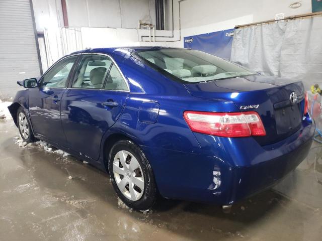 4T4BE46K27R008003 - 2007 TOYOTA CAMRY CE BLUE photo 2