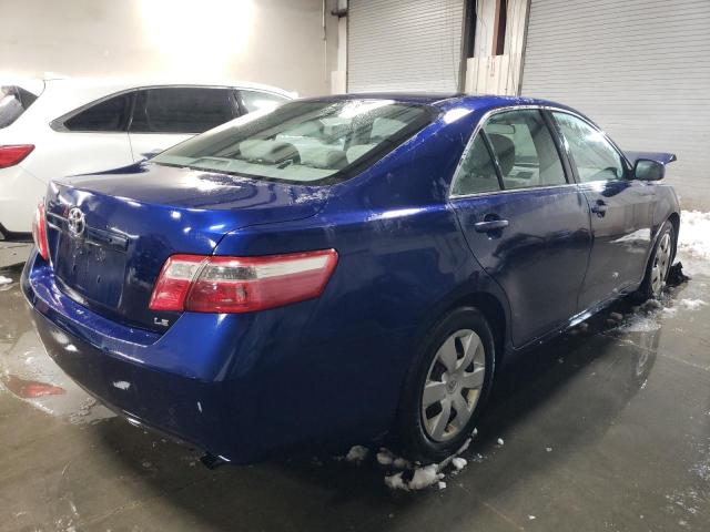 4T4BE46K27R008003 - 2007 TOYOTA CAMRY CE BLUE photo 3