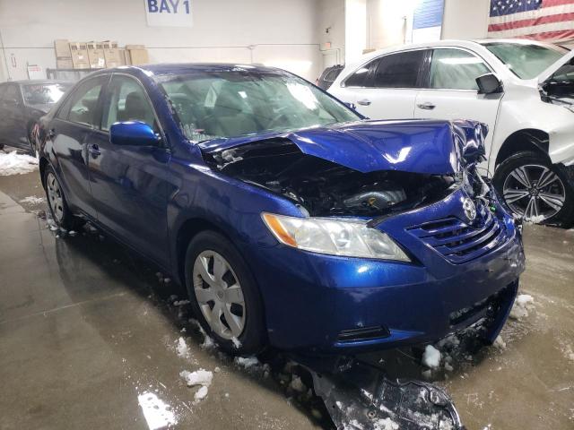 4T4BE46K27R008003 - 2007 TOYOTA CAMRY CE BLUE photo 4